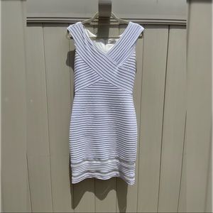 Calvin Klein White Bodycon Dress ✨